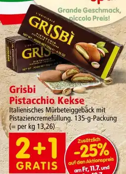 Interspar Grisbi Pistacchio Keks Angebot
