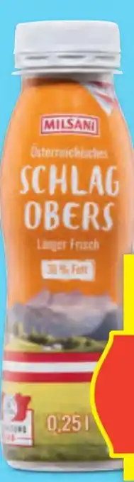 Hofer Milsani Schlagobers Angebot