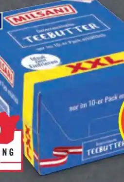 Hofer Milsani Teebutter Angebot