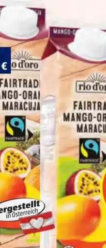 Hofer Rio d'Oro Fairtrade Saft Angebot