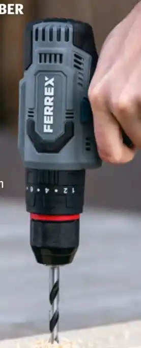 Hofer Ferrex Akku-Bohrschrauber Angebot