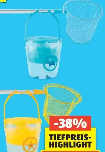 Hofer Toylino Kescher-Eimer-Set Angebot