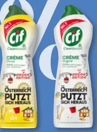 Unimarkt Cif Cremereiniger Citrus Angebot