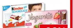 Unimarkt Ferrero Kinder Schokolade Angebot
