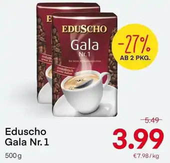 MPreis Eduscho Gala Nr. 1 500 g Angebot