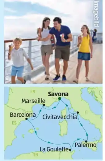 Hofer Hofer-Reisen Kurzkreuzfahrt Westliches Mittelmeer Angebot