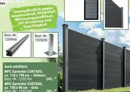 Norma Prestige Home Living Outdoor WPC-Sichtschutzzaun Caracas Angebot