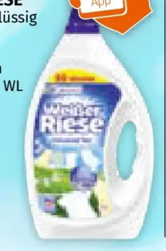 Müller Weißer Riese Waschmittel Gel Angebot