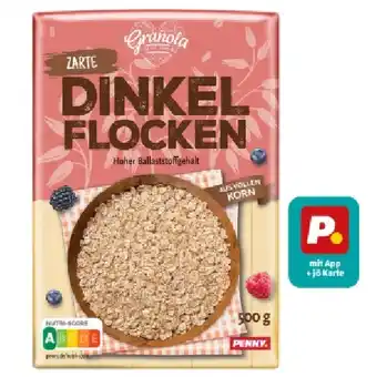 PENNY Dinkelflocken zart jö Bonus Club Preis Penny Angebot