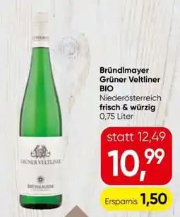 Eurospar Bründlmayer Grüner Veltliner Bio Angebot