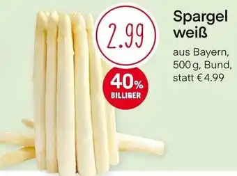 MPreis Spargel Weiß 500 g Angebot