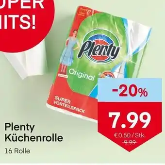 MPreis Plenty Küchenrolle 16 Rolle Angebot