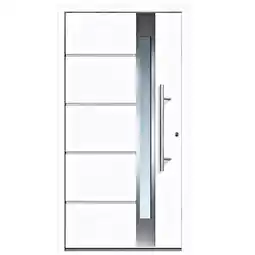 Hellweg Aluminium-Sicherheitshaustür „Rom“, weiß 218297 HELLWEG Angebot