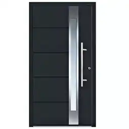 Hellweg Aluminium-Sicherheitshaustür „Rom“, anthrazit 218295 HELLWEG Angebot