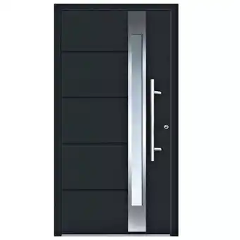 Hellweg Aluminium-Sicherheitshaustür „Rom“, anthrazit 218295 HELLWEG Angebot