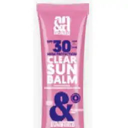 Bipa CLEAR SUN BALM unsichtbarer Gesichtssonnenschutz LSF 30 BIPA Angebot