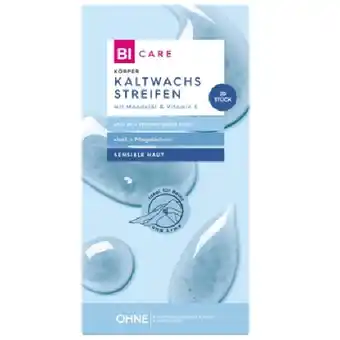 Bipa Kaltwachsstreifen Körper BIPA Angebot