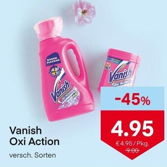 MPreis Vanish Oxi Action Angebot