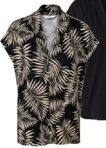 Tchibo Eduscho Blusenshirt mit V-Ausschnitt Angebot