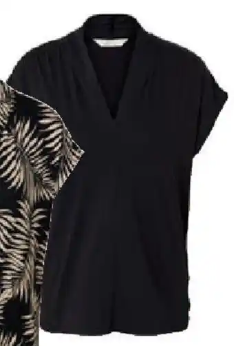 Tchibo Eduscho Blusenshirt mit V-Ausschnitt Angebot