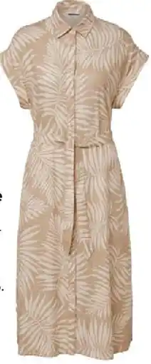 Tchibo Eduscho Bedrucktes Leinenkleid Angebot