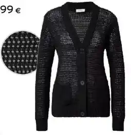 Tchibo Eduscho Cardigan in Pointellestrick Angebot