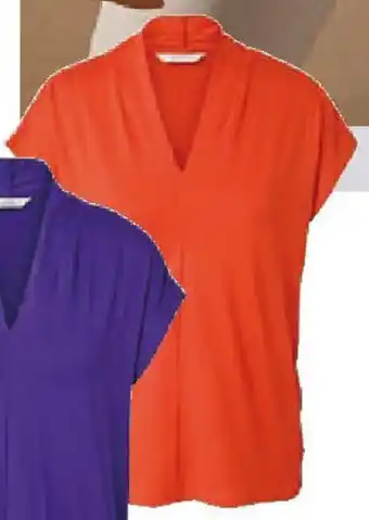Tchibo Eduscho Blusenshirt mit V-Ausschnitt Angebot