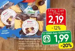 Spar SPAR Linzerstangerl 4er Angebot