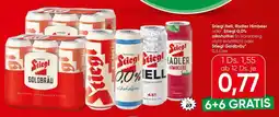 Spar Stiegl Hell, Radler Himbeer oder Stiegl 0,0% Angebot
