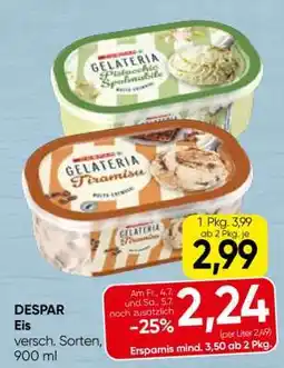 Spar DESPAR Eis Angebot