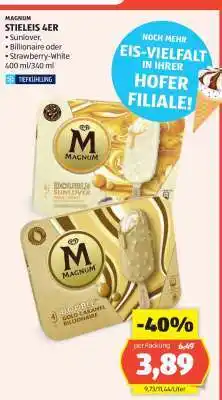 Hofer MAGNUM STIELEIS 4ER Angebot