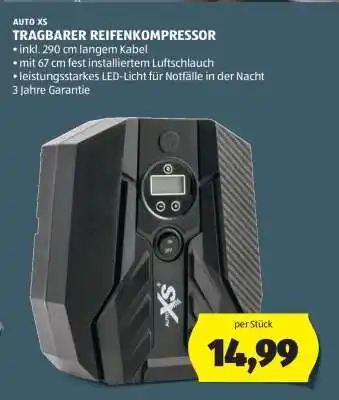 Hofer AUTO XS TRAGBARER REIFENKOMPRESSOR Angebot