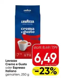 Eurospar Lavazza Crema e Gusto oder Espresso Italiano Angebot