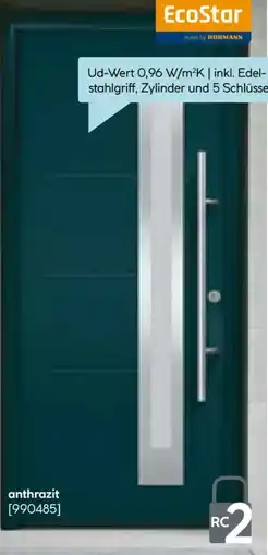 Hellweg EcoStar Aluminium Haustür Isopro Secure IP780S Angebot