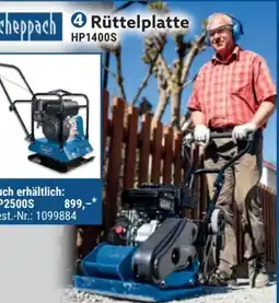 Norma Scheppach Rüttelplatte HP1400S Angebot