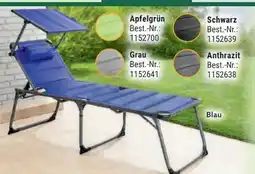 Norma Solax-Sunshine Alu-Komfort-Sonnenliege Angebot