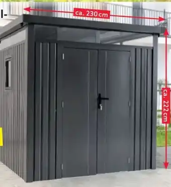 Norma HC Garten & Freizeit Metall-Gerätehaus Anna Angebot
