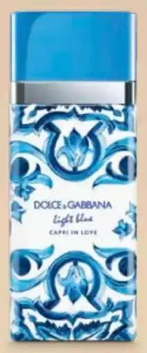 Müller Dolce & Gabbana Light Blue Capri in Love EdP Angebot