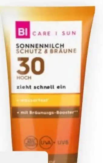 Bipa Bi Care Sun Sonnenmilch Schutz & Bräune LSF 30 Angebot