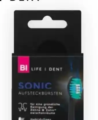 Bipa Bi Life Dent Aufsteckbürsten Sonic Angebot