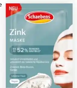 Bipa Schaebens Gesichtsmaske Zink Angebot