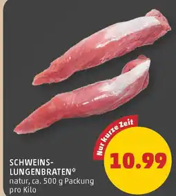 PENNY Schweins lungenbraten Angebot