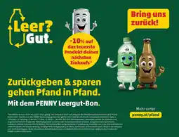 PENNY Mit dem PENNY Leergut-Bon. Angebot