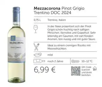Interspar Mezzacorona Pinot Grigio Trentino DOC 2024 Angebot