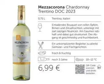 Interspar Mezzacorona Chardonnay Trentino DOC 2023 Angebot
