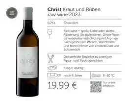 Interspar Christ Kraut und Rüben raw wine 2023 Angebot