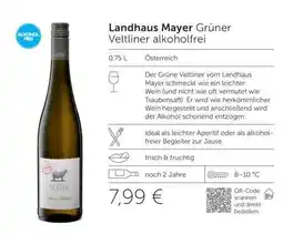 Interspar Landhaus Mayer Grüner Veltliner alkoholfrei Angebot