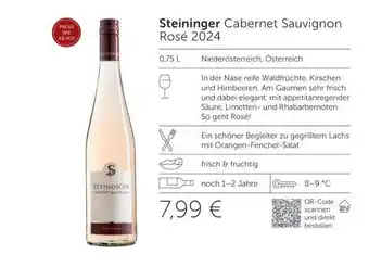 Interspar Steininger Cabernet Sauvignon Rosé 2024 Angebot