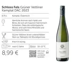 Interspar SCHLOSS FELS Grüner Veltliner Kamptal DAC 2023 Angebot