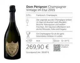 Interspar Dom Pérignon Champagner Vintage im Etui 2015 Angebot